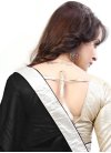 Customary Lace Work Classic Saree For Casual - 2