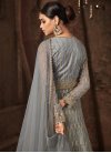 Jacquard Silk Floor Length Designer Salwar Suit - 2