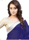 Heavenly Lace Work Trendy Classic Saree - 1