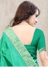 Flawless Art Silk Lace Work Trendy Saree For Ceremonial - 2