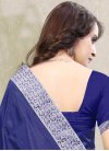 Absorbing Art Silk Lace Work Trendy Classic Saree For Ceremonial - 2