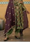 Chinon Readymade Designer Salwar Suit - 1