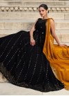 Georgette Embroidered Work Floor Length Gown - 3