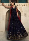 Embroidered Work  Floor Length Trendy Gown - 1