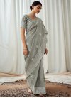 Linen Trendy Classic Saree - 1