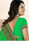 Pleasing Embroidered Work Contemporary Saree - 2