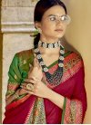 Art Silk Woven Work Trendy Designer Saree - 1