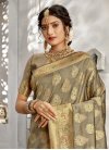 Banarasi Silk Woven Work Trendy Classic Saree - 1
