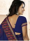 Majestic Embroidered Work Traditional Saree - 1