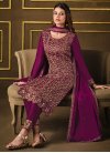 Silk Georgette Pant Style Designer Salwar Suit - 2