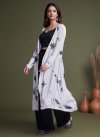 Black and Silver Color Readymade Designer Salwar Suit - 1