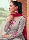 Faux Georgette Readymade Palazzo Salwar Kameez For Festival - 2