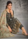 Jacquard Pant Style Designer Salwar Suit - 2