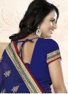 Savory Faux Georgette Traditional Saree For Festival - 2
