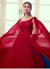 Resham Work Readymade Designer Gown - 2