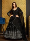 Foil Print Work Readymade Trendy Gown - 3