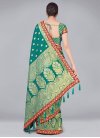 Banarasi Silk Contemporary Style Saree For Ceremonial - 3