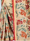 Mystic Faux Georgette Embroidered Work Designer Traditional Saree - 1