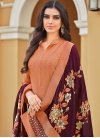 Embroidered Work Chinon Pant Style Pakistani Salwar Suit - 1