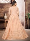 Faux Georgette Embroidered Work Trendy Gown - 2