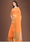 Chanderi Cotton Contemporary Saree For Casual - 1