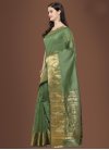 Thread Work Contemporary Style Saree For Casual - 1