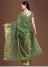 Thread Work Contemporary Style Saree For Casual - 2