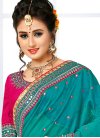 Exuberant Chanderi Silk Trendy Saree For Ceremonial - 2