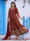 Georgette Readymade Floor Length Gown - 4