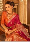 Woven Work Tussar Silk Trendy Classic Saree - 2