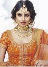 Bhagalpuri Silk A Line Lehenga Choli For Bridal - 1