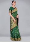 Banarasi Silk Woven Work Contemporary Style Saree - 1