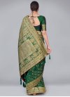Banarasi Silk Woven Work Contemporary Style Saree - 3