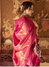 Handloom Silk Woven Work Traditional Designer Saree - 4
