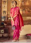 Handloom Silk Woven Work Traditional Designer Saree - 2