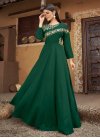 Maslin Embroidered Work Readymade Trendy Gown - 2