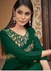 Maslin Embroidered Work Readymade Trendy Gown - 3