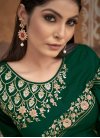 Maslin Embroidered Work Readymade Trendy Gown - 4