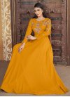 Embroidered Work Layered Designer Gown - 4