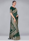 Woven Work Designer Traditional Saree For Ceremonial - 2