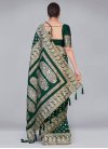 Woven Work Designer Traditional Saree For Ceremonial - 3
