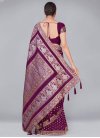 Banarasi Silk Woven Work Designer Contemporary Saree - 3