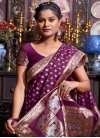 Banarasi Silk Designer Contemporary Style Saree For Ceremonial - 1
