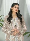 Embroidered Work Georgette Designer Pakistani Salwar Suit - 1
