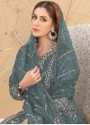 Georgette Pakistani Straight Salwar Kameez - 1