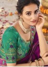Vichitra Silk Traditional Designer Saree For Casual - 2