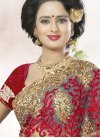 Observable Aari Work Traditional Saree For Party - 1
