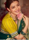 Embroidered Work Kajal Aggarwal Contemporary Style Saree - 2