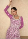 Floor Length Anarkali Salwar Suit For Festival - 1