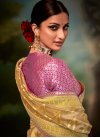 Fancy Fabric Trendy Designer Saree For Festival - 2